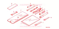 OUTIL pour Honda FOURTRAX 500 FOREMAN RUBICON Hydrostatic de 2007