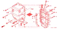 RESERVOIR D'HUILE pour Honda FOURTRAX 500 FOREMAN RUBICON Hydrostatic de 2007