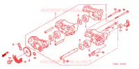 POMPE A HUILE pour Honda FOURTRAX 500 RUBICON Hydrostatic de 2007