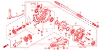 COUPLE CONIQUE pour Honda FOURTRAX 500 FOREMAN 4X4 Electric Shift de 2007