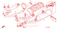 SILENCIEUX D'ECHAPPEMENT pour Honda FOURTRAX 500 FOREMAN 4X4 de 2007