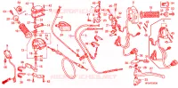 LEVIER DE GUIDON   CABLE   COMMODO pour Honda FOURTRAX 500 FOREMAN 4X4 Electric Shift, Power Steering de 2007