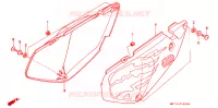 COUVERCLES LATERAUX pour Honda AFRICA TWIN 750 50HP de 2000