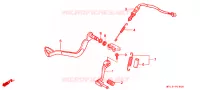PEDALE pour Honda AFRICA TWIN 750 50HP de 2000