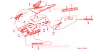 AUTOCOLLANTS pour Honda CBR 900 RR de 1995