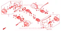 CLIGNOTANT pour Honda CBR 900 RR de 1995
