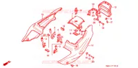 COUVERCLES LATERAUX pour Honda CBR 900 RR de 1995