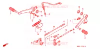 PEDALE pour Honda CBR 900 RR de 1995
