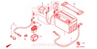 BATTERIE pour Honda CBR 900 RR de 1995