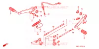 PEDALE pour Honda CBR 900 RR de 1995