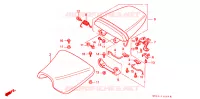 SELLE pour Honda CBR 900 RR de 1995