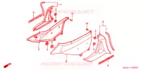 COUVERCLES LATERAUX pour Honda GL 1800 GOLD WING de 2004