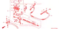MAITRE CYLINDRE pour Honda GL 1800 GOLD WING de 2004