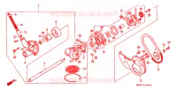 POMPE A HUILE pour Honda GL 1500 GOLD WING de 1990