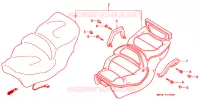 SELLE pour Honda GL 1500 GOLD WING de 1990