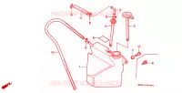 VASE D'EXPANSION pour Honda GL 1500 GOLD WING de 1990
