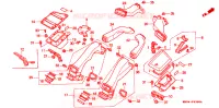 CONDUIT D'AIR pour Honda GL 1500 GOLD WING de 1990