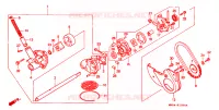 POMPE A HUILE pour Honda GL 1500 GOLD WING de 1990