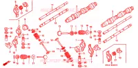 ARBRE A CAMES pour Honda GL 1500 GOLD WING SE de 1993