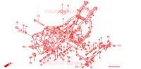 CADRE pour Honda GL 1500 GOLD WING SE de 1993