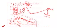 MAITRE CYLINDRE pour Honda GL 1500 GOLD WING SE de 1993