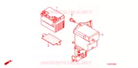 BATTERIE pour Honda LITTLE CUB 50 CELL de 2008