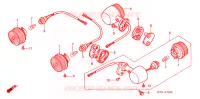 CLIGNOTANT pour Honda LITTLE CUB 50 de 2000