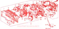 COMPTEUR pour Honda GL 1500 GOLD WING Hamamatsu factory de 1988