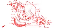 PARE BRISE pour Honda GL 1500 GOLD WING ASPENCADE de 1992