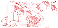 RADIO pour Honda GL 1500 GOLD WING ASPENCADE de 2000