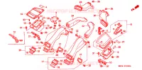 CONDUIT D'AIR pour Honda GL 1500 GOLD WING INTERSTATE de 1990