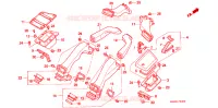 CONDUIT D'AIR pour Honda GL 1500 GOLD WING ASPENCADE de 2000