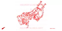 CADRE pour Honda GL 1500 GOLD WING ASPENCADE de 1995