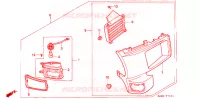 CARENAGE LATERAL G pour Honda GL 1500 GOLD WING ASPENCADE de 1995