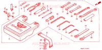 OUTIL pour Honda GL 1500 GOLD WING ASPENCADE de 1995