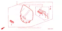 PARE BRISE pour Honda GL 1500 GOLD WING ASPENCADE de 1995
