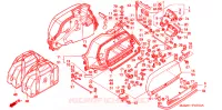 SACOCHE pour Honda GL 1500 GOLD WING ASPENCADE de 1995