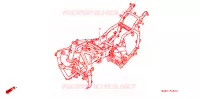CADRE pour Honda GL 1500 GOLD WING ASPENCADE de 1996