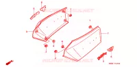 COUVERCLES LATERAUX pour Honda GL 1500 GOLD WING ASPENCADE de 1996