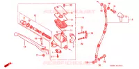 MAITRE CYLINDRE DE FREIN AVANT pour Honda GL 1500 GOLD WING ASPENCADE de 1996