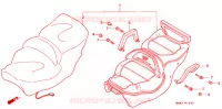 SELLE pour Honda GL 1500 GOLD WING ASPENCADE de 1996