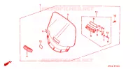 PARE BRISE pour Honda GL 1500 GOLD WING SE de 1992
