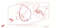 PARE BRISE pour Honda GL 1500 GOLD WING SE de 1992