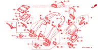 CONDUIT D'AIR pour Honda GL 1500 GOLD WING SE de 1993