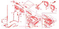 RADIO pour Honda GL 1500 GOLD WING SE de 1992