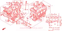 BLOC CYLINDRES pour Honda GL 1500 GOLD WING SE 20th aniversary de 1995