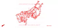 CADRE pour Honda GL 1500 GOLD WING SE 20th aniversary de 1995