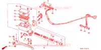 MAITRE CYLINDRE pour Honda GL 1500 GOLD WING SE 20th aniversary de 1995