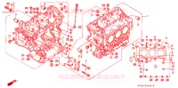 BLOC CYLINDRES pour Honda GL 1500 GOLD WING INTERSTATE de 1992