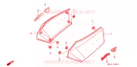 COUVERCLES LATERAUX pour Honda GL 1500 GOLD WING INTERSTATE de 1992